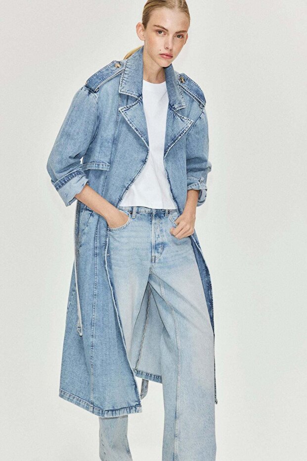 جينز مستقيم عادي - 7