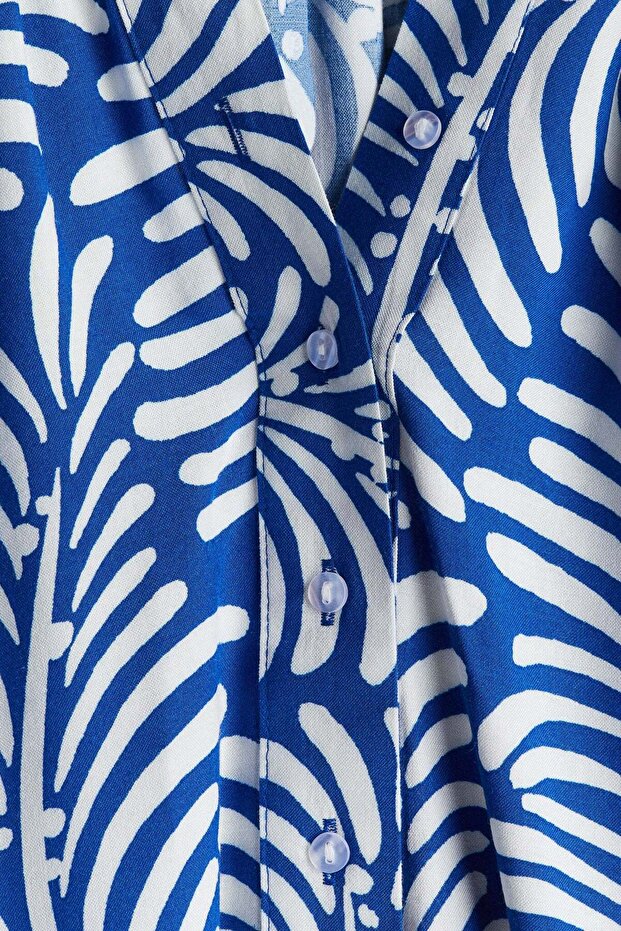 بلوزة بأكمام منفوخة - 2