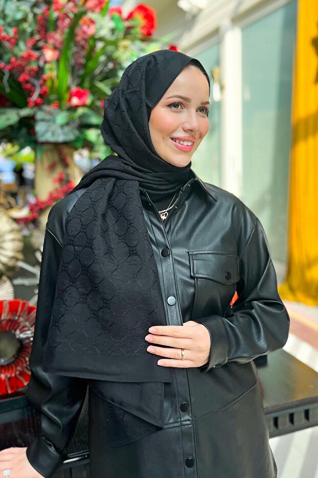 Yonca Şal - Ev11 - Siyah - 1