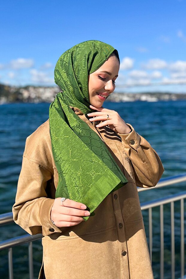 Yonca Şal - Ev54 - Haki - 5