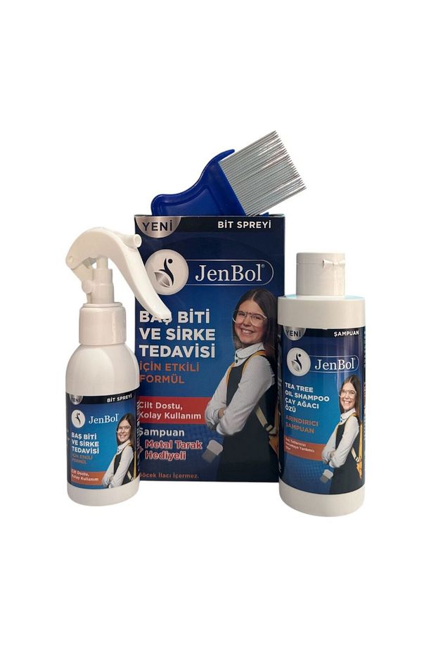 ŞAMPUANI 150 ML VE BİT SPREYİ 100 ML METAL TARAK Mavi - 1