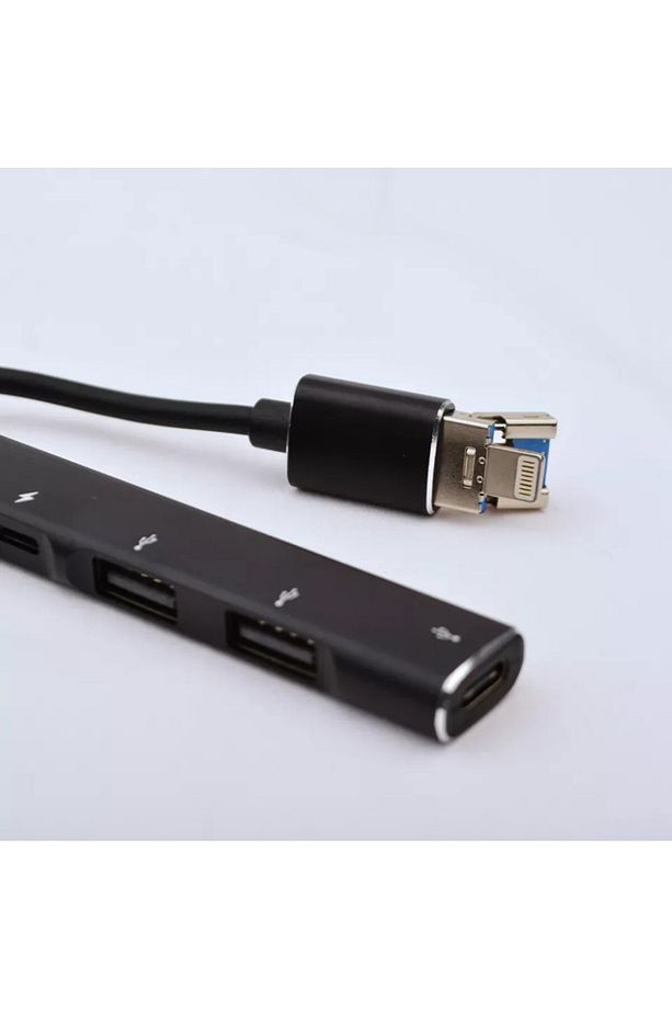 Iphone Lightning 2 Usb 2.0 Type-c Kulaklık Ve Şarj Giriş Adaptör - 4