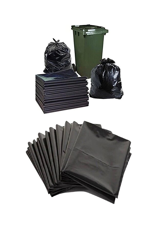 5 Kg 120x150 Thick Heavy Duty Ripstop Garbage Bag Thick Garbage Bag Bag Size Black