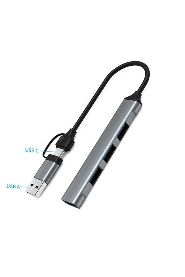 Usb 3.0 Type-c 1xusb 3.0 3xusb 2.0 Hub Otg Çoğaltıcı Uca9701 - 5