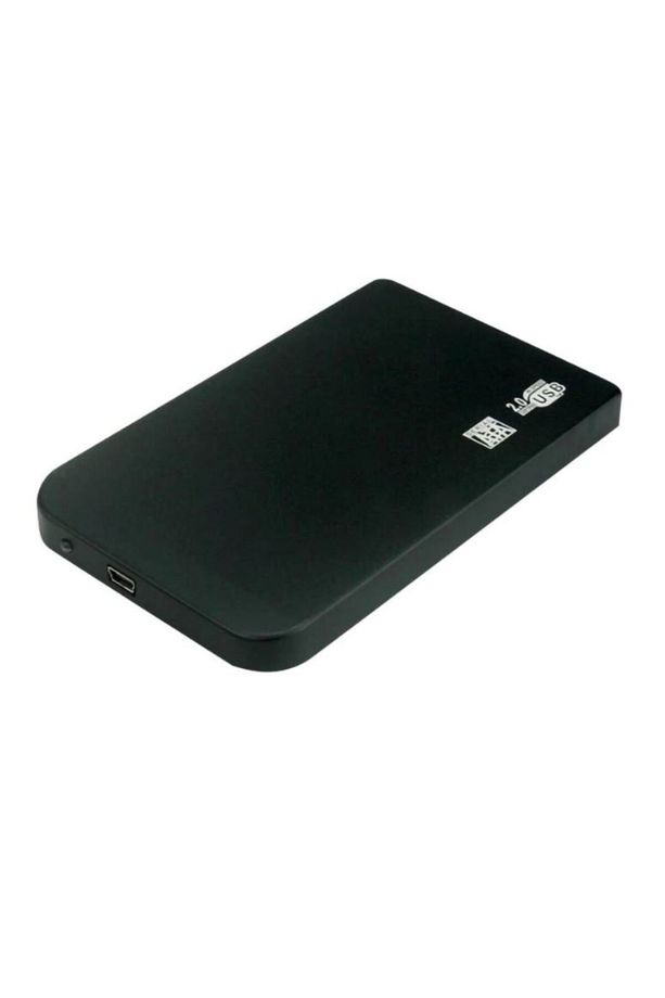2.5'' Inç Sata Plastik Hdd Kutusu Harddisk Kutu Usb 2.0 Dd-110 Siyah - 1