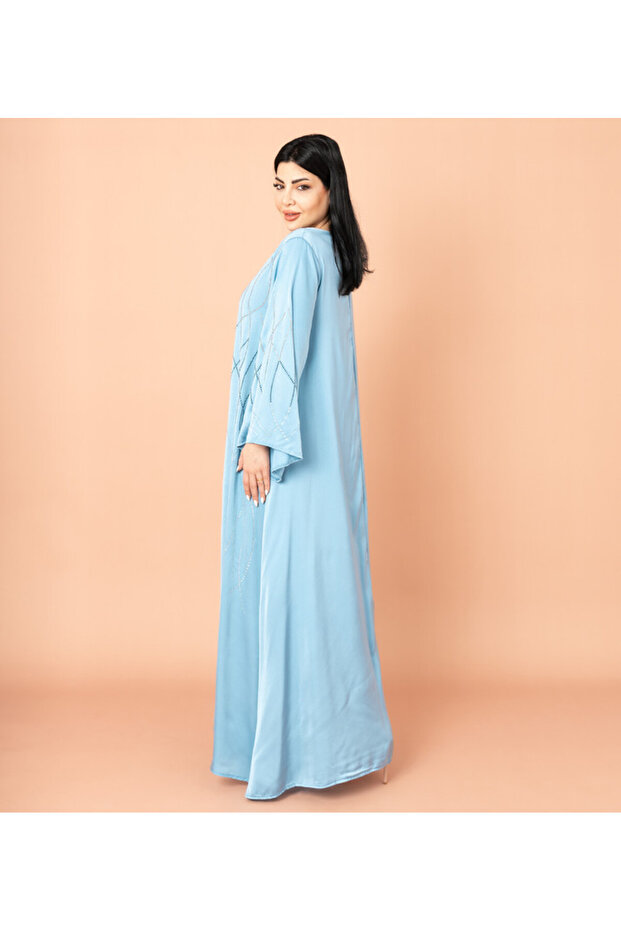 جلابية متوهجة سماوية - 3