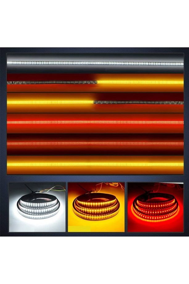 Pick Up Off Road 4x4 Bagaj Altı Kayan LED Sinyalli 5 Modlu 150cm - 4