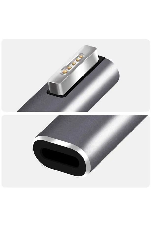 Type-c To Magsafe 2 Ile Uyumlu 60w 85w T Type Çevirici Şarj Adaptörü - 8