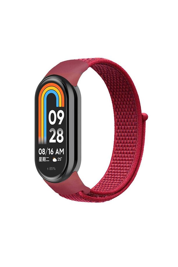 Xiaomi Mi Band 8 9 10 Uyumlu Woven Sport Loop Örgü Kordon Kayış - 1