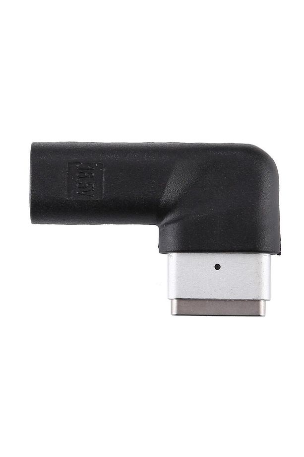 Type-c To Magsafe 2 Ile Uyumlu 85w A Kadar Destekli 90 Derece Çevirici Adaptör - 4