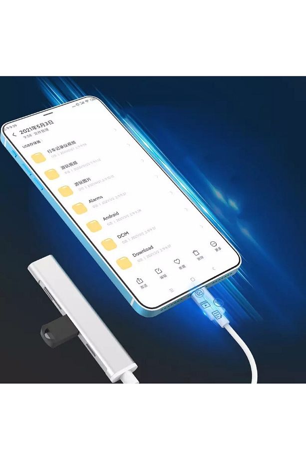 Iphone Lightning Usb 3.0 Usb 2.0 Sd Tf Kart Okuyucu Çevirici S503 - 4