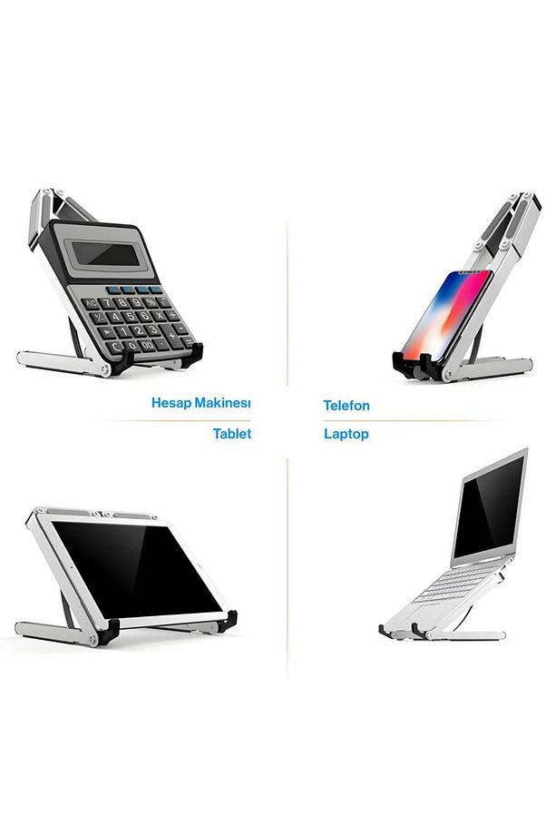N1 Macbook Notebook Tablet Telefon Ayarlanabilir Stand - 6