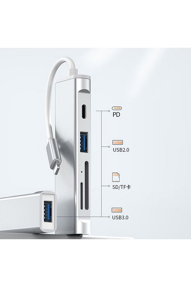 Iphone Lightning Usb 3.0 Usb 2.0 Sd Tf Kart Okuyucu Çevirici S503 - 6