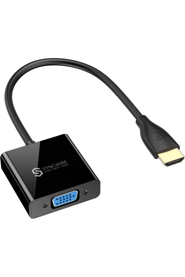 Syncwire Hdmı To Vga Ses Ve Micro Usb Çıkışlı Adaptör Çevirici - 1