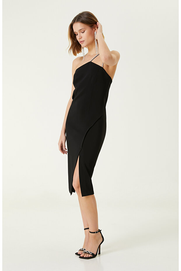 Siyah Abiye Elbise - 2