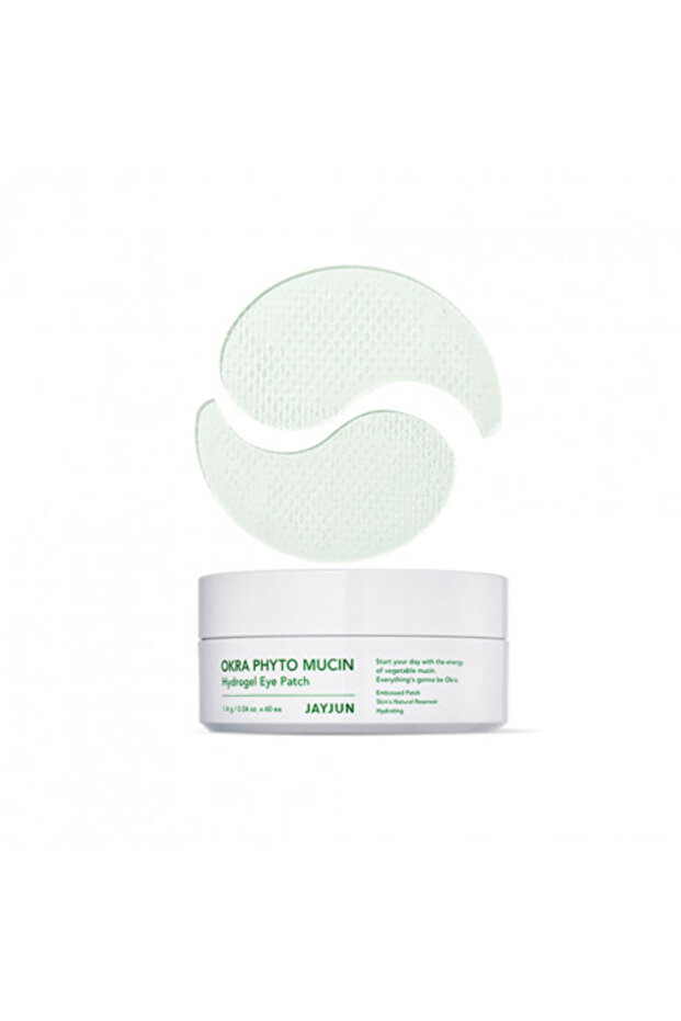 JAYJUN Okra Phyto Mucin Hydrogel Eye Patch 60 buc - Hydrogel Eye Patch - 1