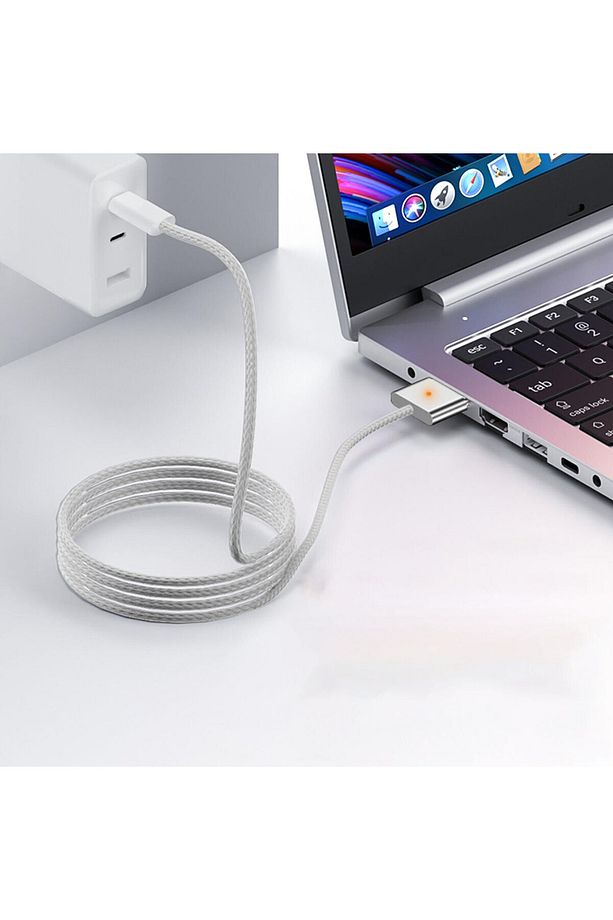 Type-c To Magsafe 3 Ile Uyumlu 2 Metre Şarj Kablosu - 5