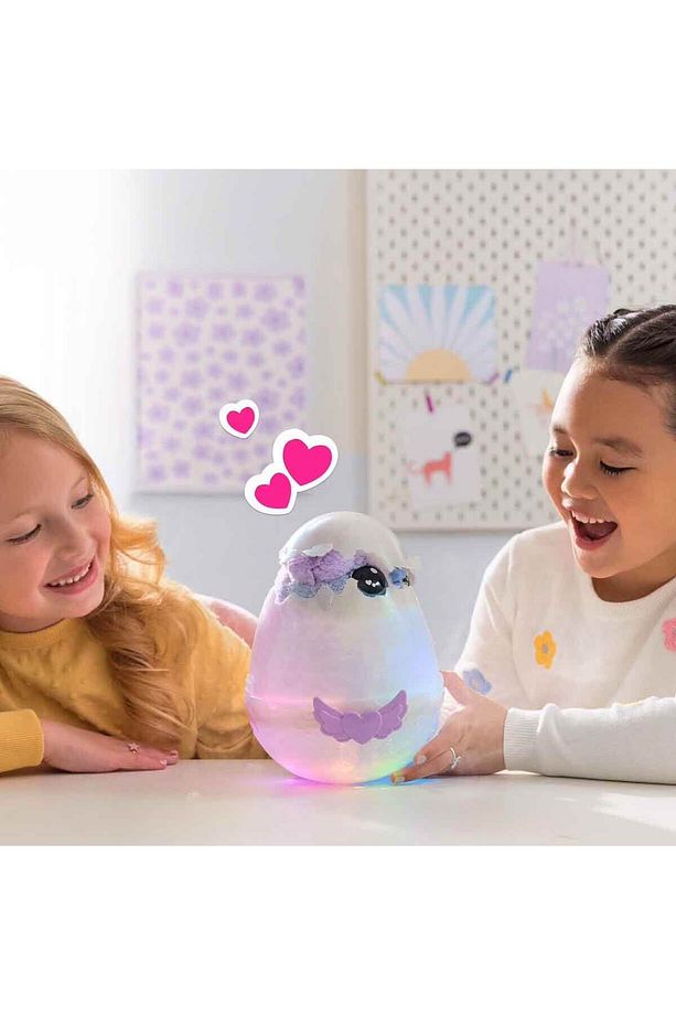 Sesli ve Işıklı Hatchimals Alive Mystery Hatch Puppadee İnteraktif Peluş Sürpriz Yumurta - 2