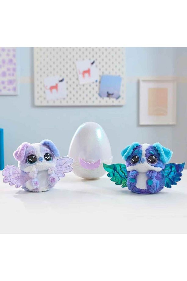 Sesli ve Işıklı Hatchimals Alive Mystery Hatch Puppadee İnteraktif Peluş Sürpriz Yumurta - 4