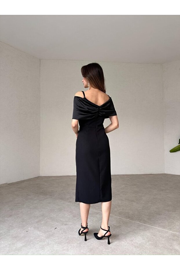 Shine Midi Elbise - 4