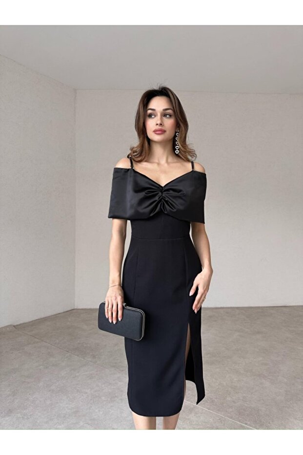 Shine Midi Elbise - 1
