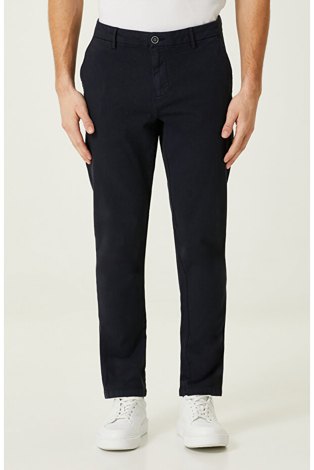 Lacivert Casual Pantolon - 2