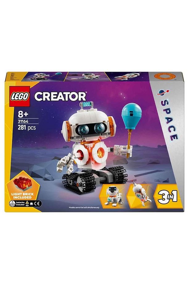 Creator 3’ü 1 Arada Uzay Robotu 31164 - 8 Yaş ve Üzeri Çocuklar için Köpek Figürüne v - 3