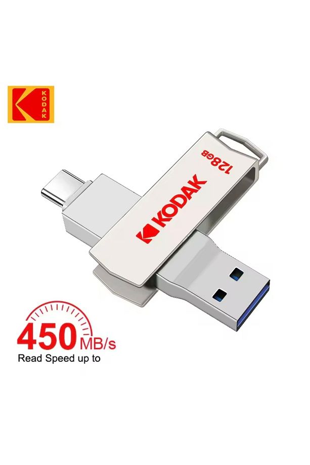 X203 450mbs Yüksek Hızlı 128gb.type-c Ve Usb 3.2 Type-c Girişli Tüm Cihazlara Iphone 15/16 Uygun - 8