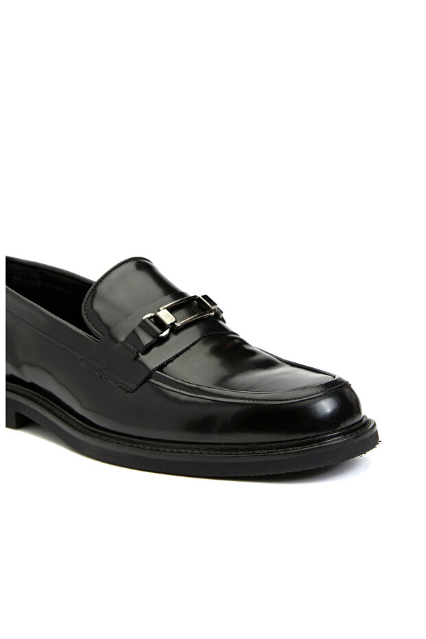 Siyah Erkek Deri Loafer - 6