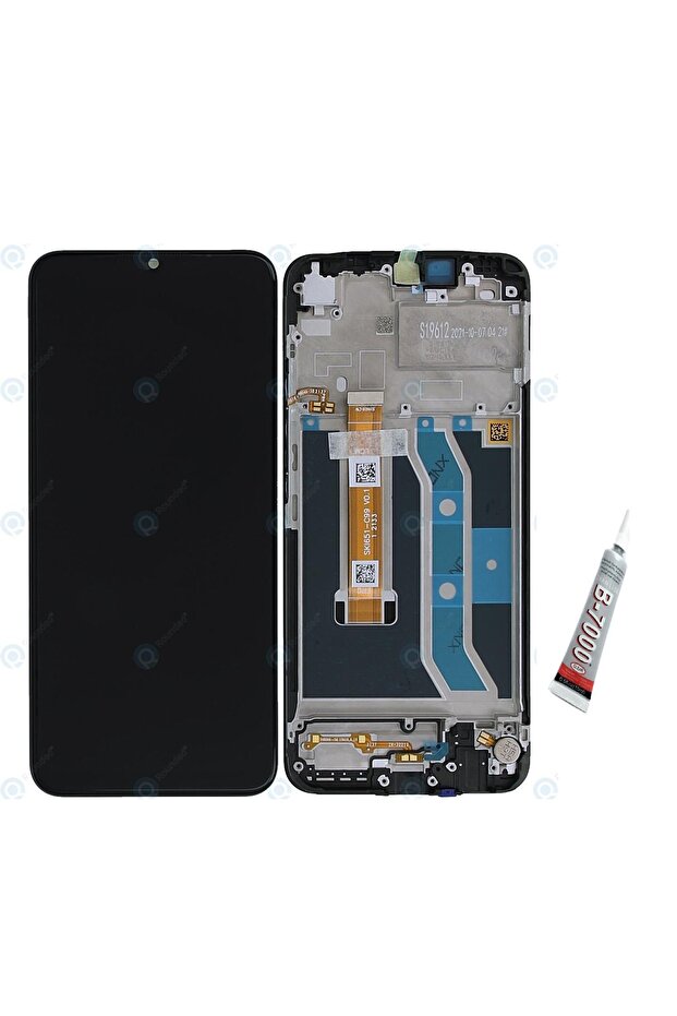 Realme C21Y Screen Touch Slatted (Black) B7000 Adhesive