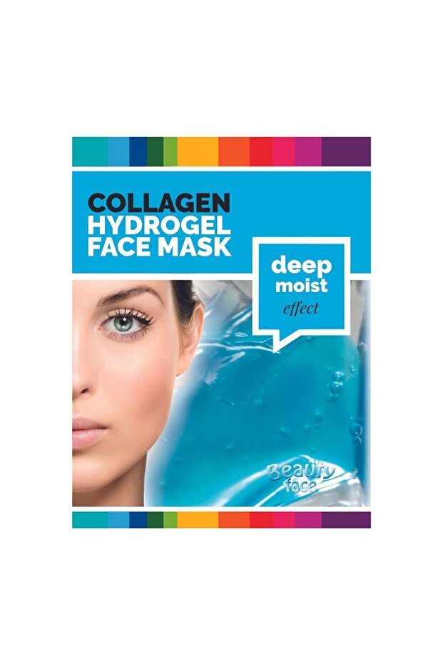 Collagen Hydrogel Face Mask Deep & Moist Effect - 2 pcs + 1 FREE