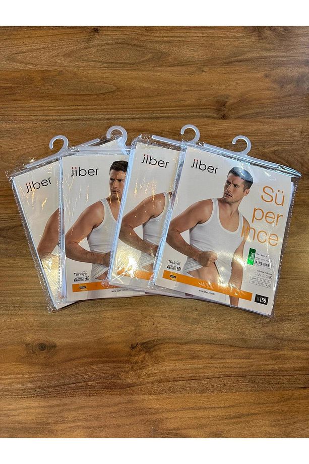 Erkek Süper İnce Yok Gibi Modal Atlet 4lü Paket - 1