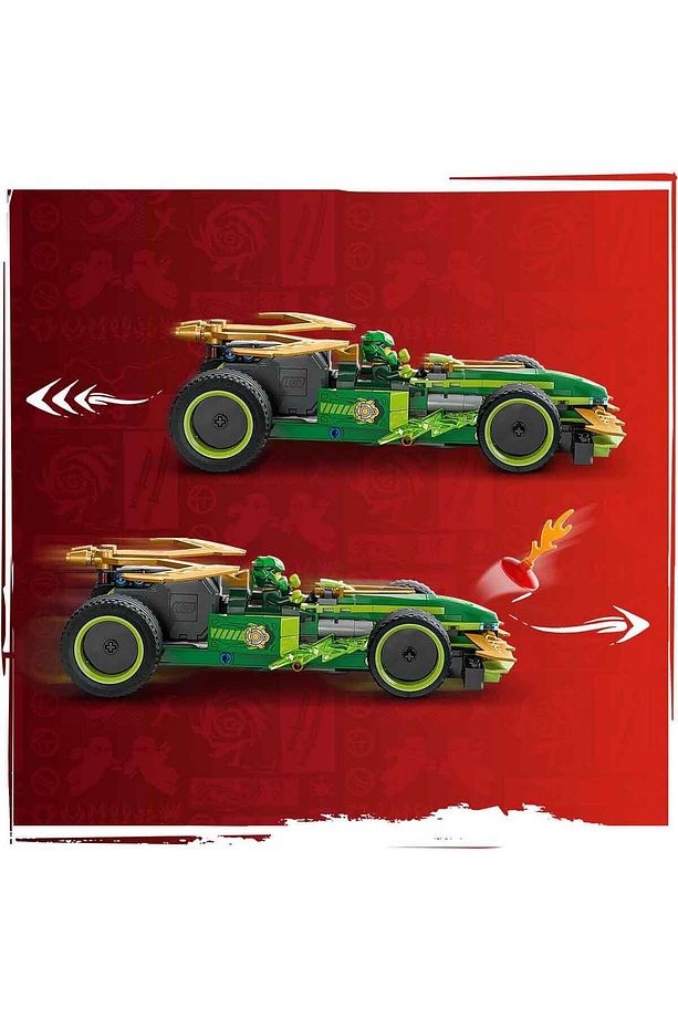 NINJAGO Lloyd’un Çek-Bırak Yarış Arabası 71828 - 7 Yaş ve Üzeri Çocuklar için Yarat� - 7