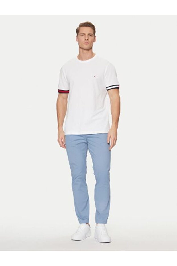 GLOBAL STRIPE FLAG CUFF TEE - 3