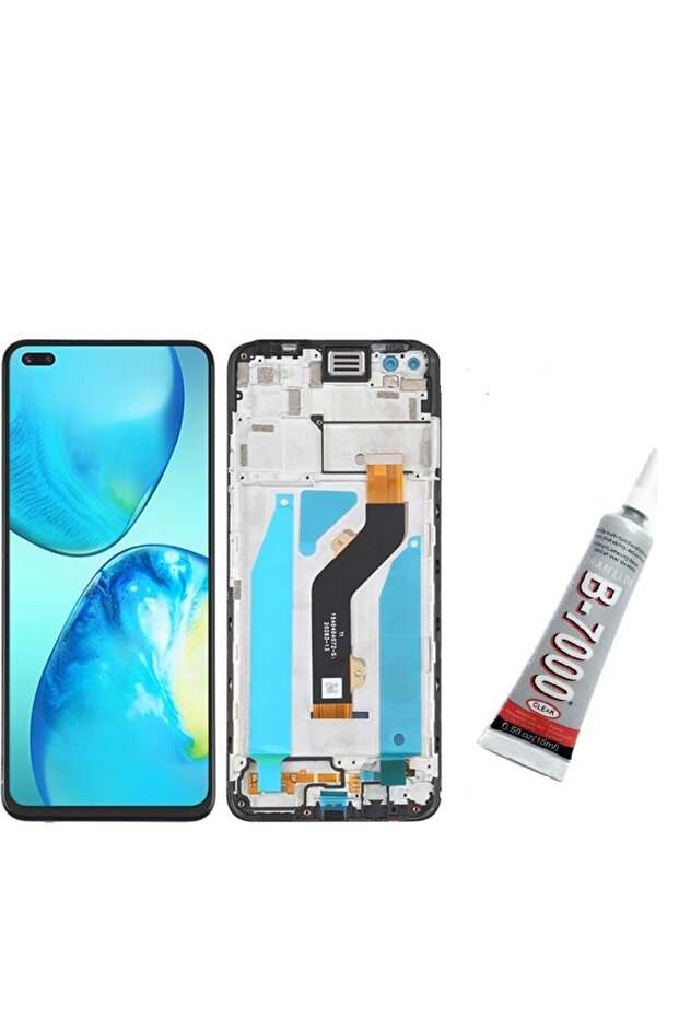 شاشة انفينيكس نوت 8 تعمل باللمس (أسود) B7000 GLUE