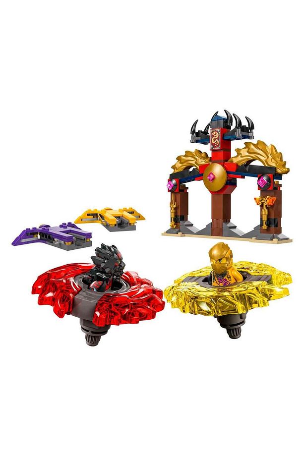 NINJAGO Ejderha Spinjitzu Savaş Paketi 71826 - 6 Yaş ve Üzeri Çocuklar için 2 Ninja Minifi - 2