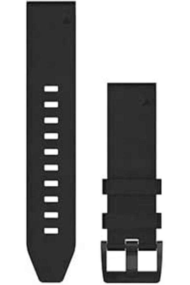 FENIX 5 PLUS QUICK FIT BAND 22MM BLACK LEATHER BAND