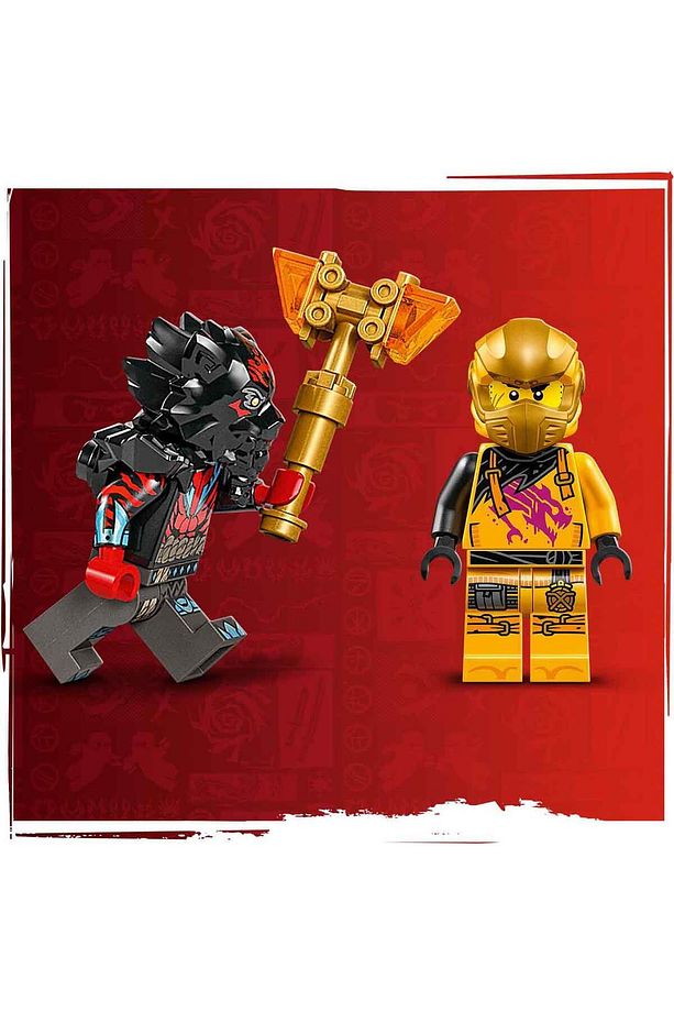 NINJAGO Ejderha Spinjitzu Savaş Paketi 71826 - 6 Yaş ve Üzeri Çocuklar için 2 Ninja Minifi - 5
