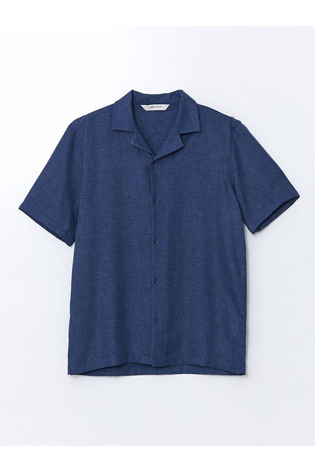 LCW Vision Regular Fit Kısa Kollu Erkek Gömlek - 1