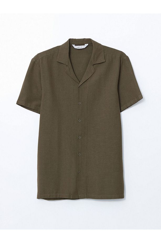 LCW ECO Regular Fit Kısa Kollu Erkek Gömlek - 1