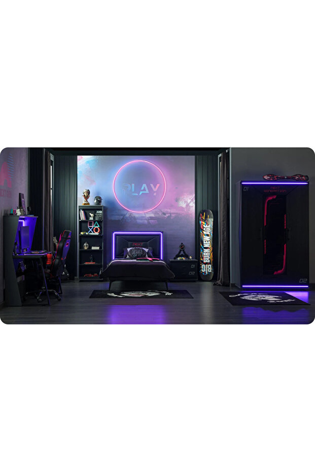 Next Game 3 Kapaklı Dolap - 2