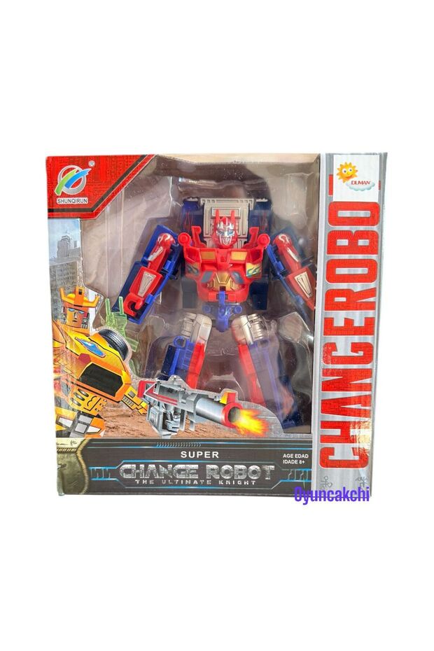 Transformers optimus prime robot olan tır dönüşen oyuncak - 2