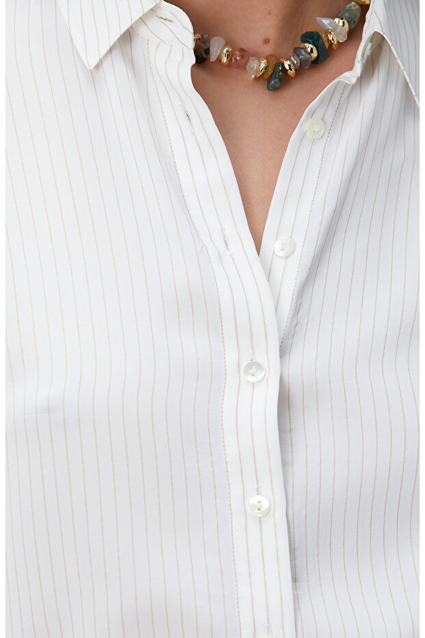 Kırıkbeyaz  Gömlek - 6