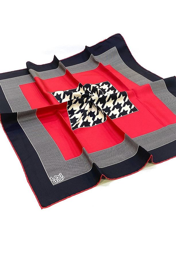 %100 Ipek Twill Eşarp - 8