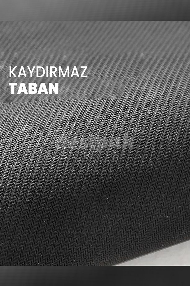 2 Adet Kalın Mavi Su Emici Kaymaz Tabanlı Banyo Paspası Seti - Mutfak Tezgah Önü - 50x70 Ve 40x120 - 5