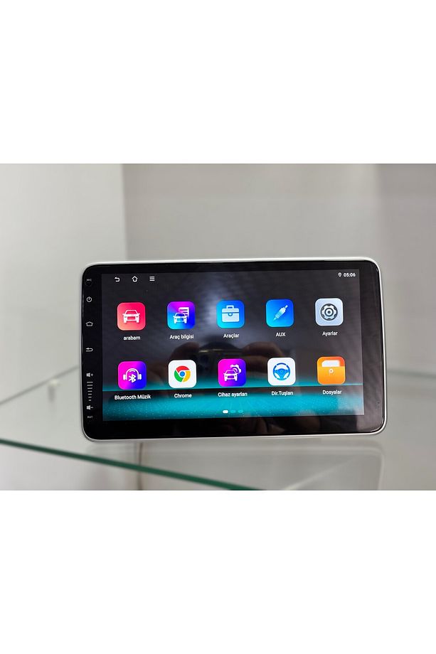 NAVİMEX NAV HD DÖNER BAŞLIKLI TEK DİN DOUBLE CARPLAY ANDROİD MULTİMEDYA BT 4RAM - 6
