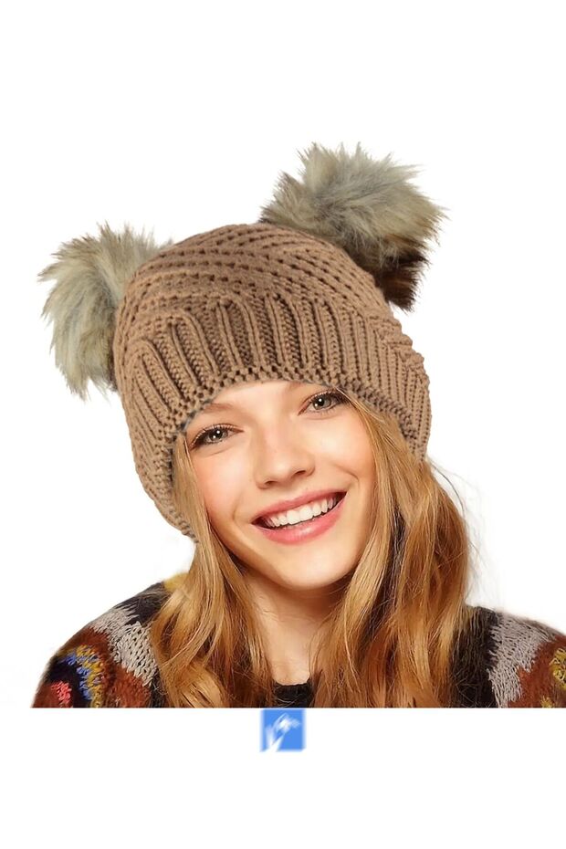 Winter, Autumn New Double Pompom Quality Beret