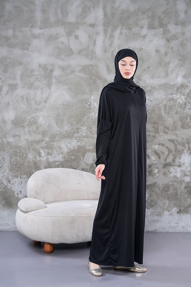 Şal Model Tek Parça Namaz Elbisesi - 2