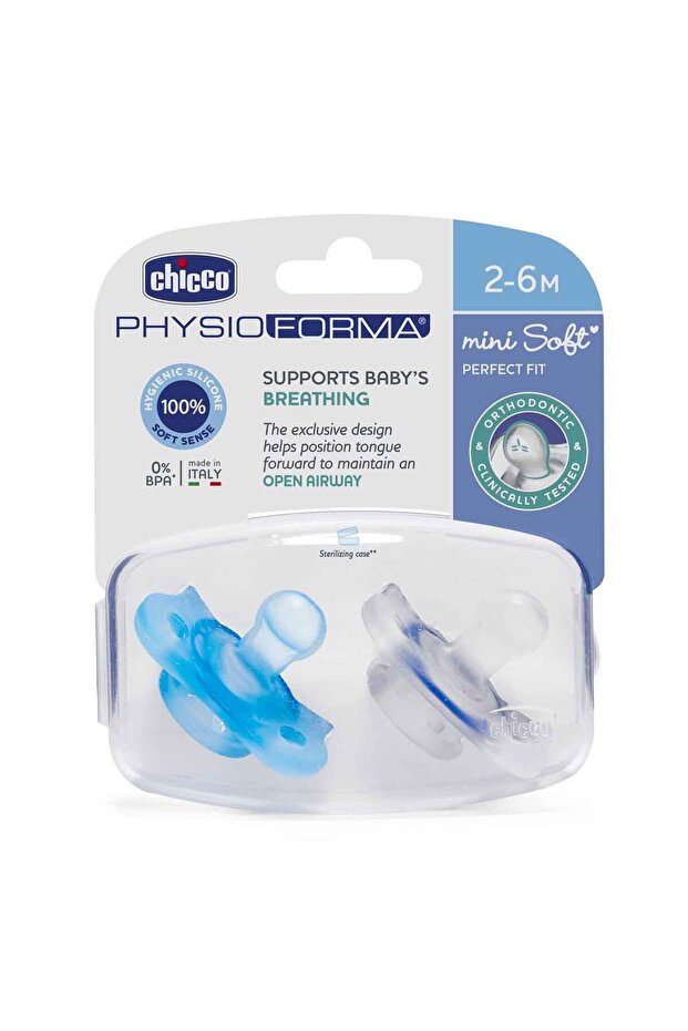 Physioforma Mini Soft Emzik 2'li Paket 2-6 Ay - 1