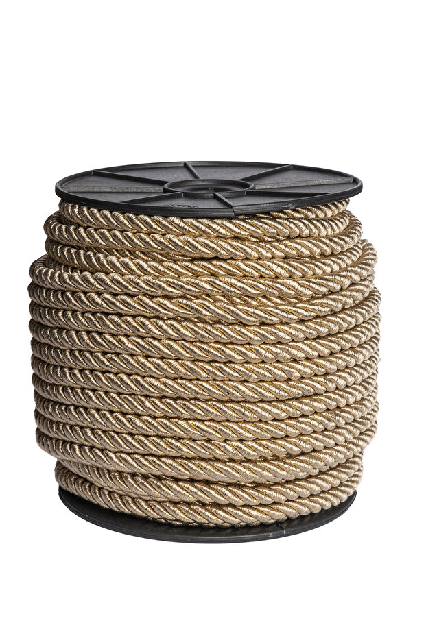 Örgü ipi, Halat ipi, Kordon ip 10mm 1 metre Supla Runner Servis Yapımı - 3